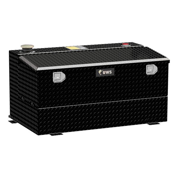 Uws 75 GALLON TRANSFER TANK W/CHEST BOX BLACK TT-75-COMBO-BLK